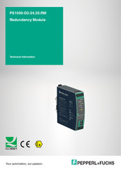 Pepperl+Fuchs PS1000-D2-24.20.RM Technical Information