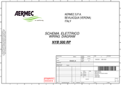 Aermec NYB 500 RP Wiring Diagram