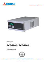 Ecom ECD2600 User Manual