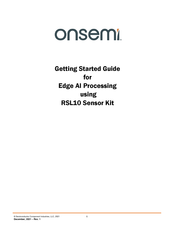 onsemi RSL10-SENSE-DB-GEVK Getting Started Manual