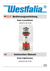 Westfalia 86 13 80 Instruction Manual
