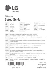 Lg 8K Upgrader Setup Manual