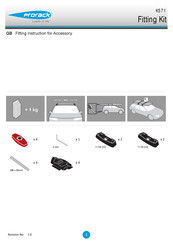 Prorack K571 Fitting Instruction