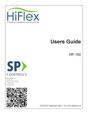 SP Controls Hiflex HF-100 User Manual