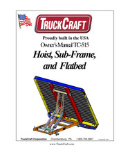 TruckCraft TC-515 Owner's Manual