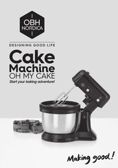 OBH Nordica Oh My Cake Manual