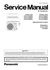 Panasonic CS-UC12QKD Service Manual