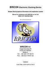 Bricon 100 Manual