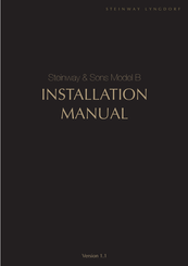 Steinway & Sons Model B Manuals | ManualsLib