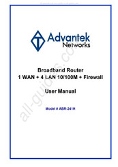 Advantek Networks ABR-241H User Manual