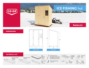 Co-op ICE FISHING hut Manual