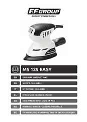 F.f. Group MS 125 EASY Original Instructions Manual