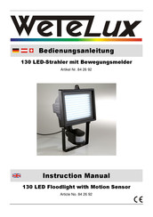 Wetelux 84 26 92 Instruction Manual