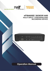 Yuan SC6C01 AIO Operation Manual
