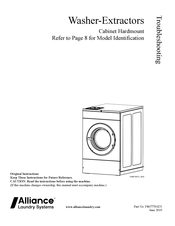 Alliance SCL020WT Original Instructions Manual