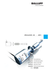 Balluff BTL5-A/C/E1-MSF-F Series Condensed Manual