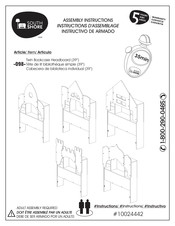South Shore Summer Breeze 10257-098 Assembly Instructions Manual