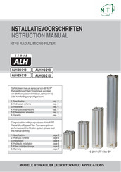 NTF ALH-29/210 Instruction Manual