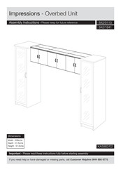 Argos 642/1841 Assembly Instructions Manual