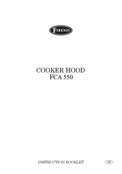 Firenzi FCA 550 Instruction Booklet