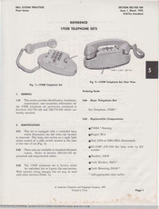 Bell System Practices Plant Series Reference