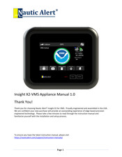 Nautic Alert Insight X2-VMS Manual