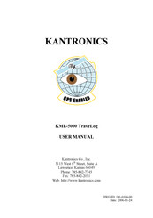 Kantronics 001-0020-01 User Manual
