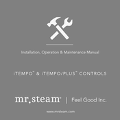 Feel Good mr.steam iTEMPO/PLUS Installation, Operation & Maintenance Manual