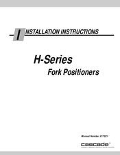 Cascade 150H Installation Instructions Manual