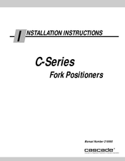 Cascade C Series Installation Instructions Manual