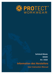 4Protect IDAHO 3322 User Instruction Manual