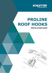 Schletter PROLINE ROOF HOOK Installation Manual