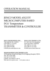 JENCO 6312DTF Operation Manual