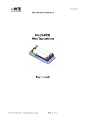 WTE MReX-PCB User Manual