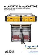 Amphenol nrgSMART nrg600BT10 Installation Manual