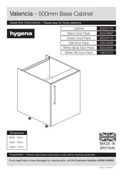 hygena 633/2806 Assembly Instructions Manual