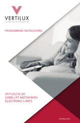Vertilux VTi CELTIC DC Programming Instructions Manual