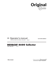 Pottinger Landsberg NOVACAT 8600 Operator's Manual