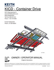 Keith WALKING FLOOR KICD Owner's/Operator's Manual