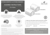 Mercia Garden Products 01PTOSBA1008DDNW-V Assembly Instructions Manual