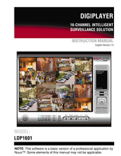 NUUO DigiPlayer LDP1601 Instruction Manual