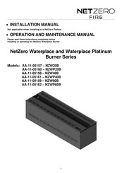 NetZero AA-11-05159 Installation Manual