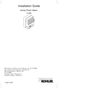 Kohler TOUCHLESS K-13686 Installation Manual