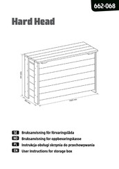 Jula Hard Head 662-068 User Instructions