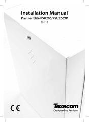 Texecom Premier Elite PSU200XP Installation Manual