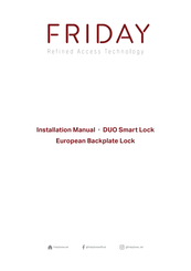 Friday DUO Smart Lock Installation Manual
