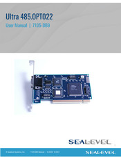 SeaLevel Ultra 485.OPT022 User Manual