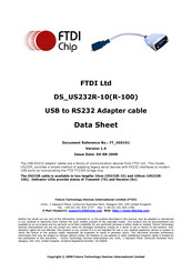 FTDI US232R-100 Datasheet