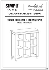 Simpli Home 3AXC 7CR Manual