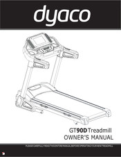 Dyaco GT90D Owner's Manual
